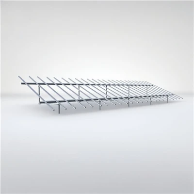 Structura solară de montare solară cu înclinare fixă